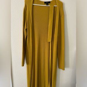 Mustard cardigan